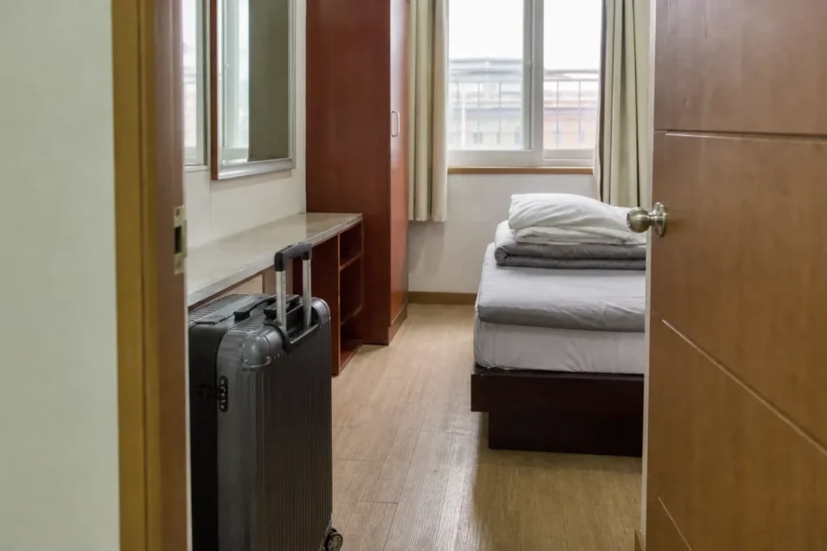 부천 지역 lodging 방문 전 확인사항을 소개하는 사실적인 참고 이미지