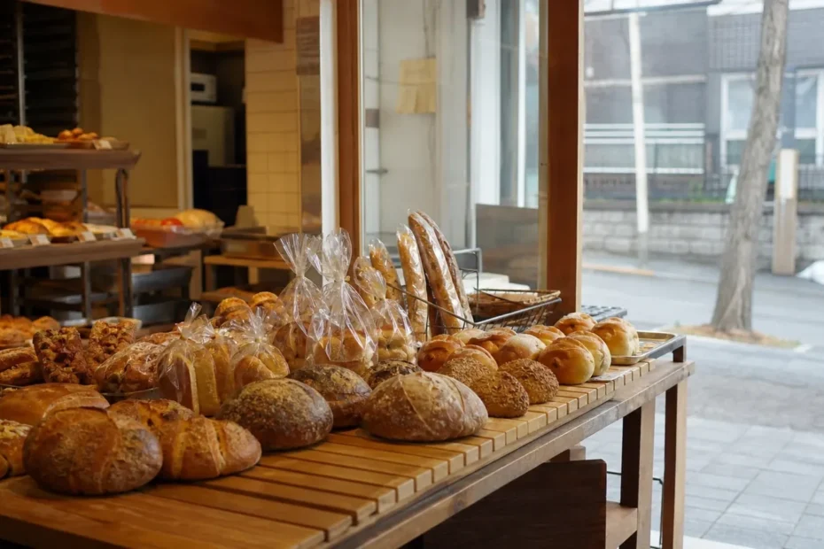 부천 지역 bakery 방문 전 확인사항을 소개하는 사실적인 참고 이미지